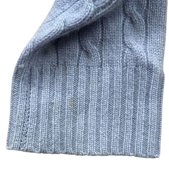 CHARTER CLUB 100% Cashmere Cable Knit Turtleneck Sweater Pullover 2-Ply Soft LS - Picture 6 of 7